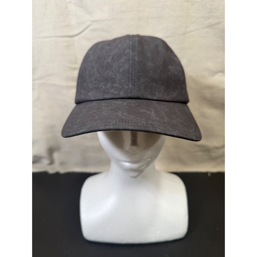 Lululemon Fast‎ and Free Running Hat Unisex OS Gray Acid Wash Adjustable Cap